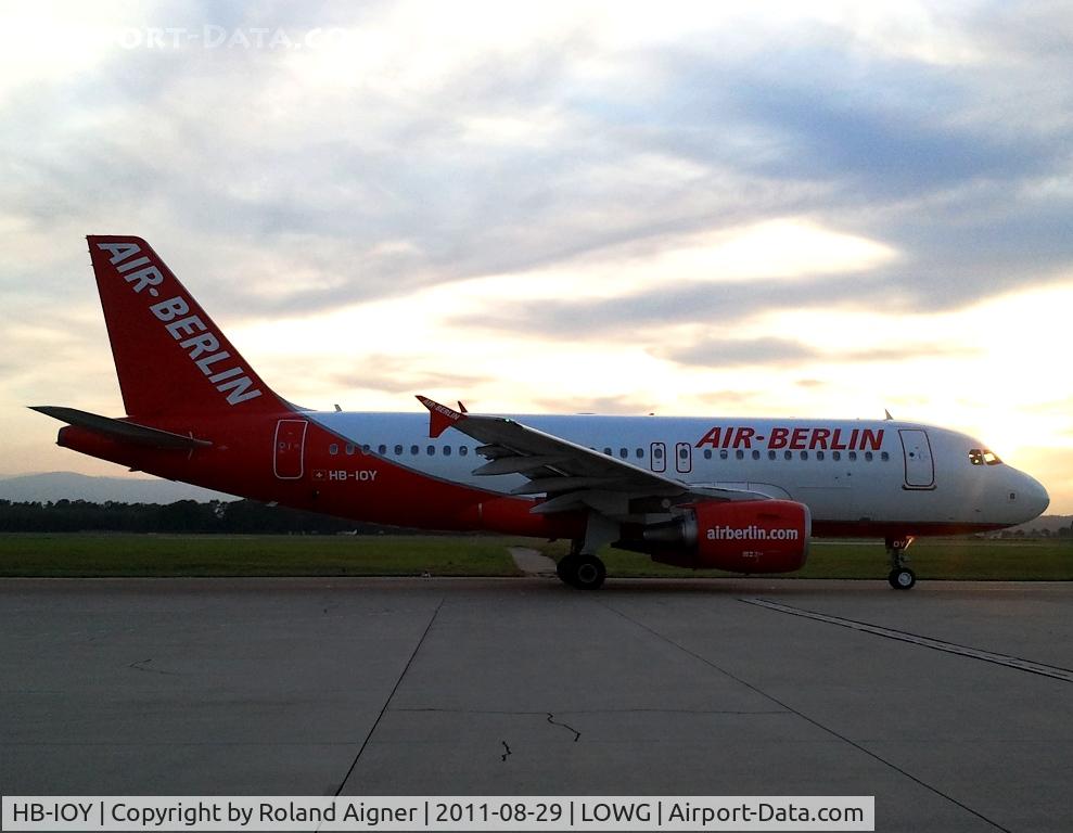 HB-IOY, 2007 Airbus A319-111 C/N 3202, ..........