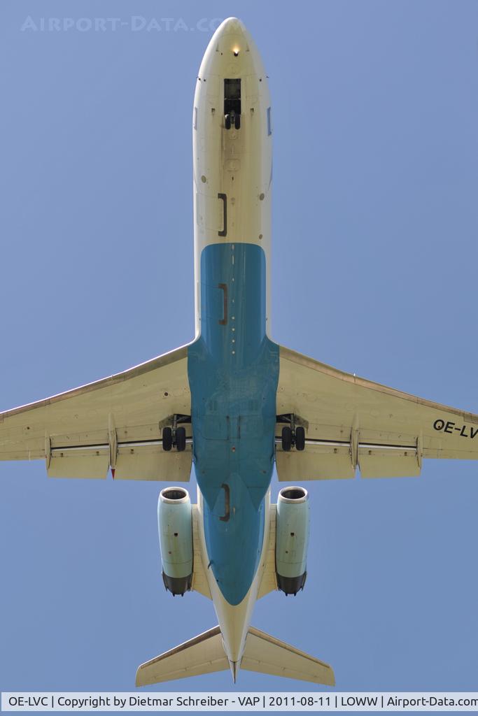 OE-LVC, 1993 Fokker 100 (F-28-0100) C/N 11446, Austrian Fokker 100