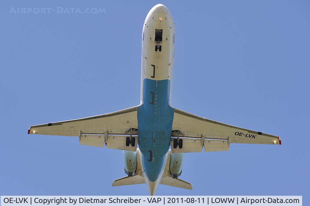 OE-LVK, 1992 Fokker 100 (F-28-0100) C/N 11397, Austrian Fokker 100