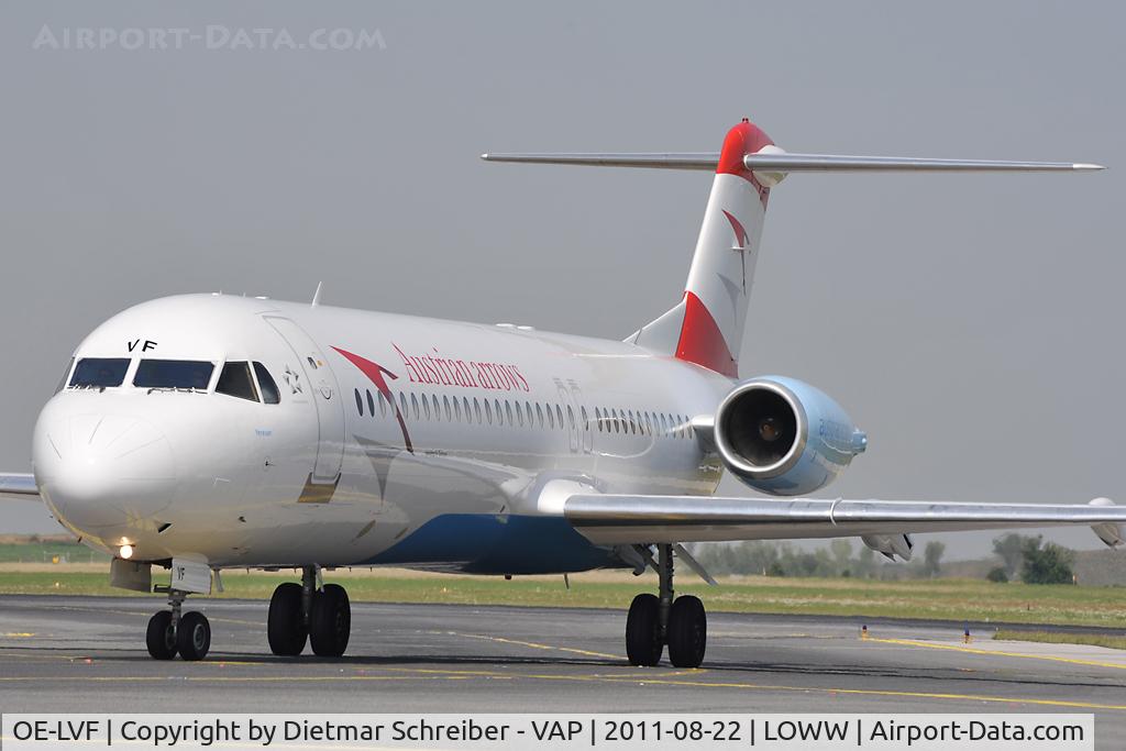 OE-LVF, 1993 Fokker 100 (F-28-0100) C/N 11483, Austrian Fokker 100