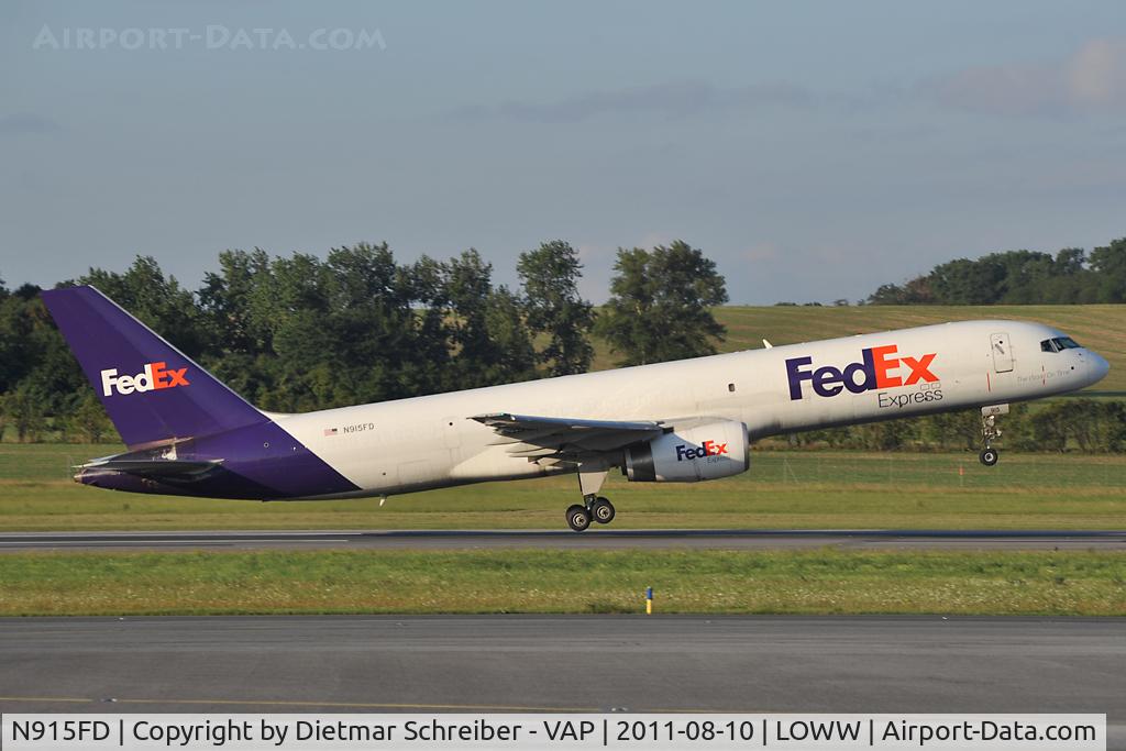 N915FD, 1988 Boeing 757-236 C/N 24120, Fedex B757-200