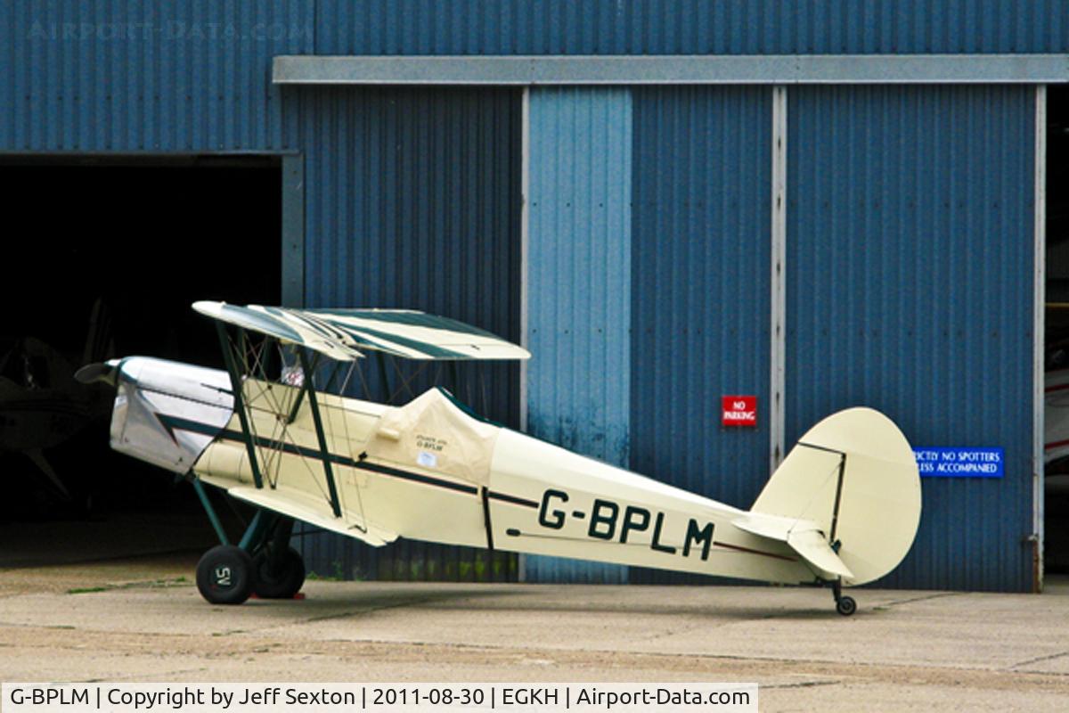 G-BPLM, 1948 Stampe-Vertongen SV-4C C/N 1004, Parked at Headcorn, Kent UK