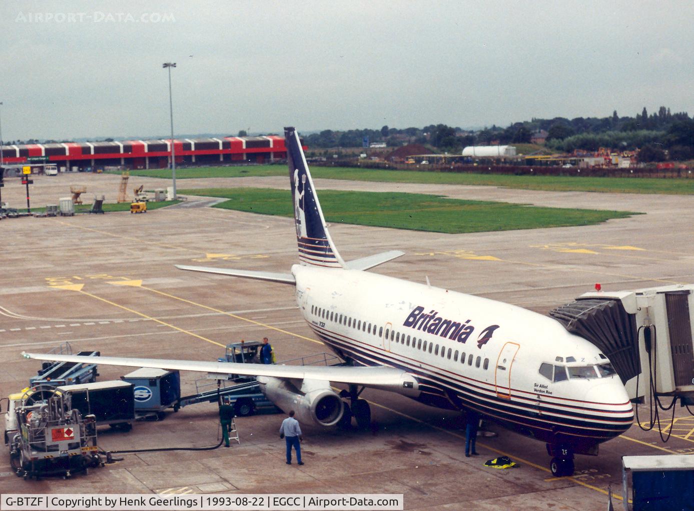 G-BTZF, 1983 Boeing 737-204 C/N 22967, Britannia