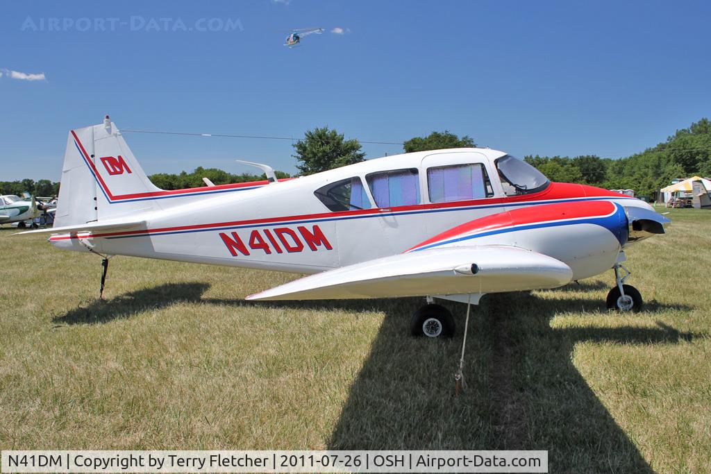 N41DM, 1959 Piper PA-23-160 Apache C/N 23-1566, 1959 Piper PA-23-160, c/n: 23-1566
at 2011 Oshkosh