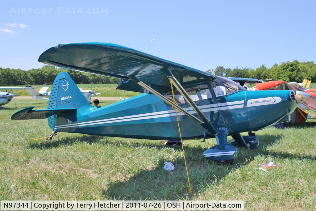 N97344, 1946 Universal Stinson 108 Voyager C/N 108-344, 1946 Universal Stinson 108, c/n: 108-344
at 2011 Oshkosh