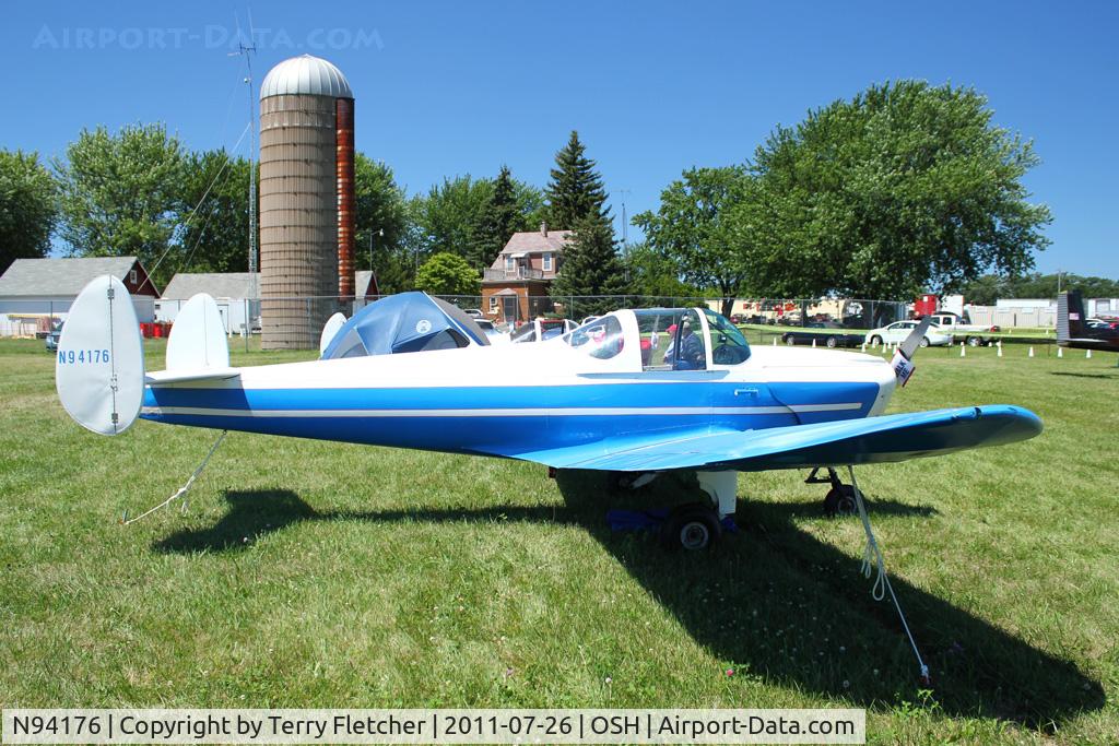 N94176, 1946 Erco 415E Ercoupe C/N 1499, 1946 Engineering & Research ERCOUPE 415-E, c/n: 1499 at 2011 Oshkosh