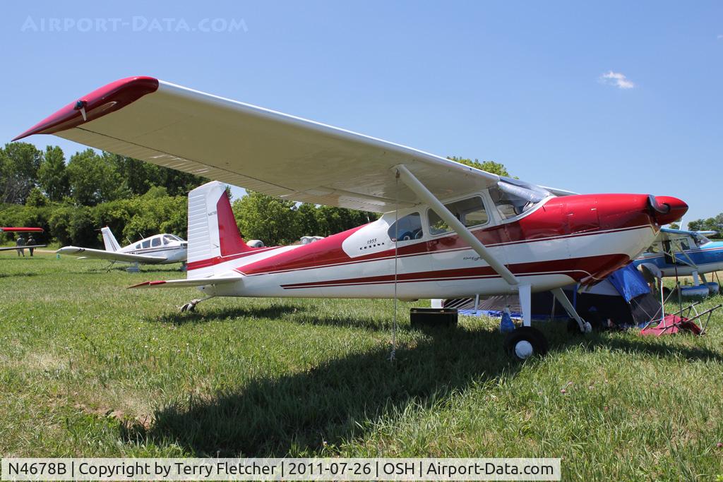 N4678B, 1955 Cessna 180 C/N 31576, 1955 Cessna 180, c/n: 31576
at 2011 Oshkosh