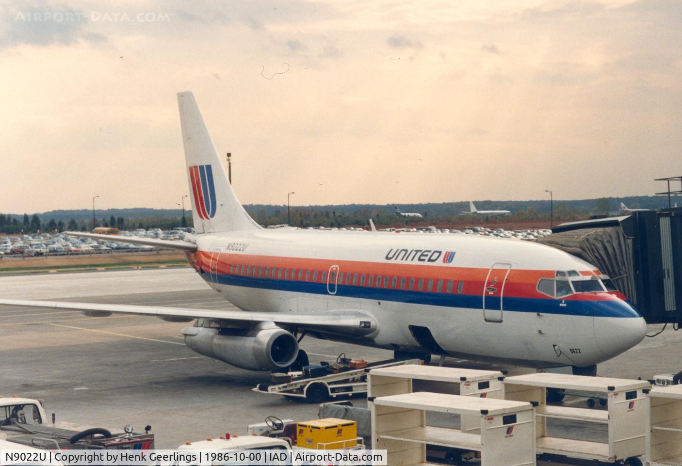 N9022U, 1968 Boeing 737-222 C/N 19060, United