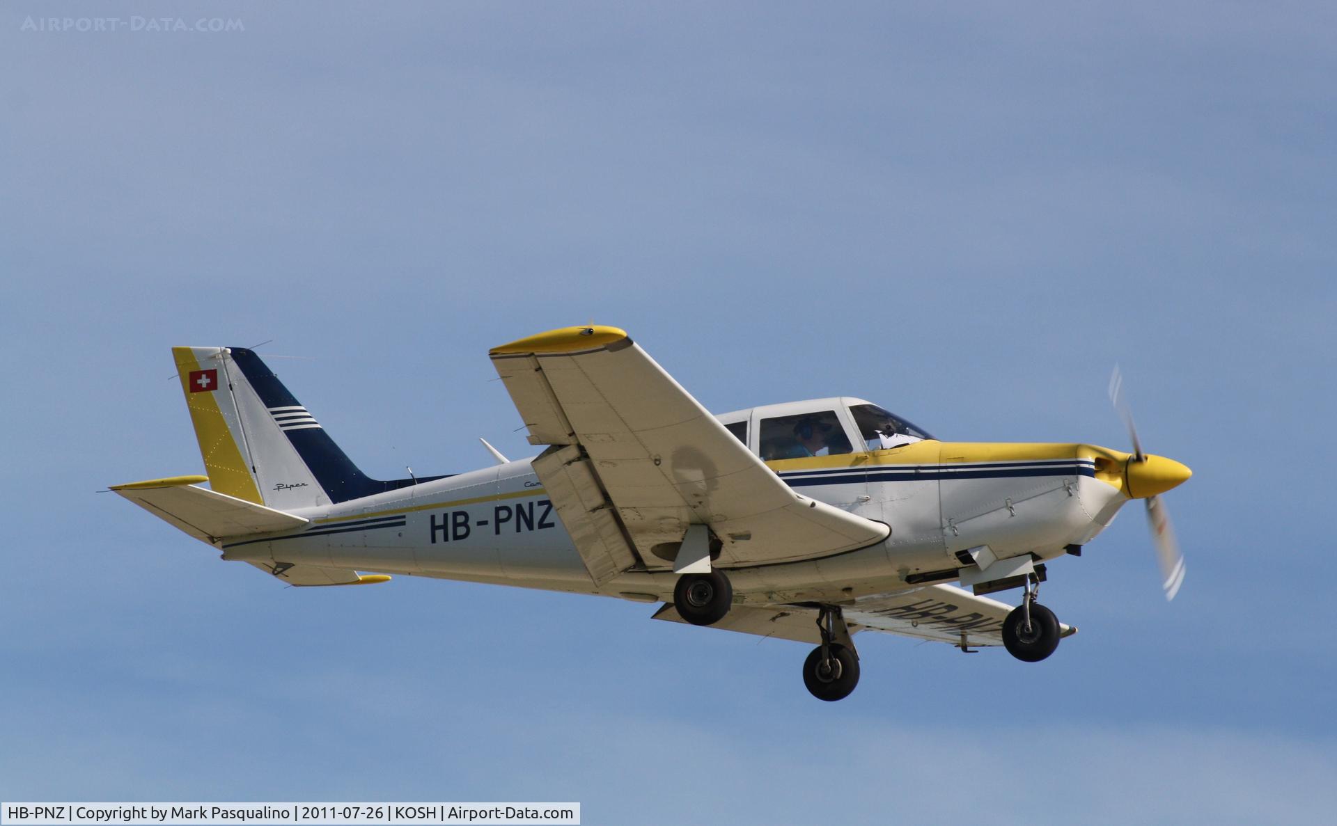 HB-PNZ, 1970 Piper PA-24-260 Comanche C/N 24-4934, Piper PA-24-260