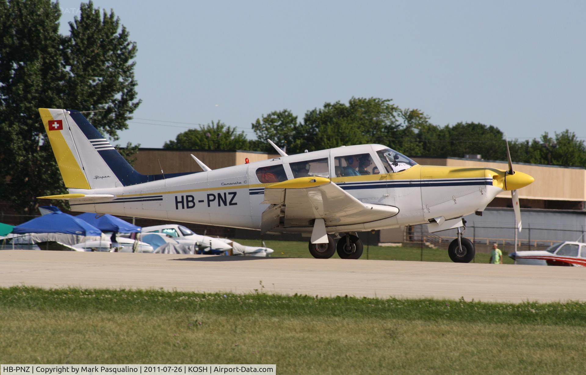 HB-PNZ, 1970 Piper PA-24-260 Comanche C/N 24-4934, Piper PA-24-260