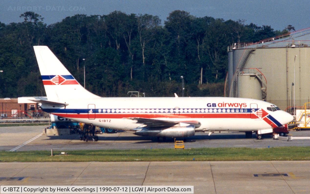 G-IBTZ, 1981 Boeing 737-2U4 C/N 22576, GBairways