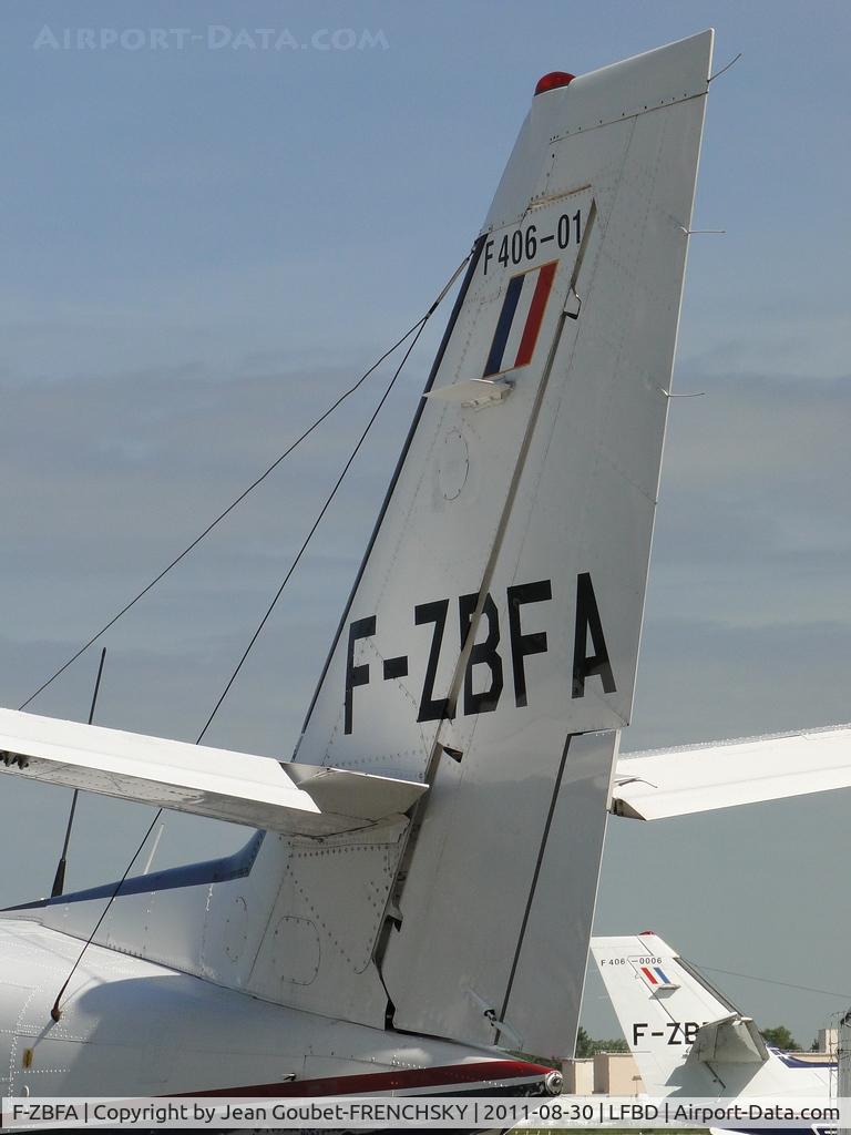 F-ZBFA, 1983 Reims F406 PolMar I (F406 Caravan II) C/N F406-001, French Douanes