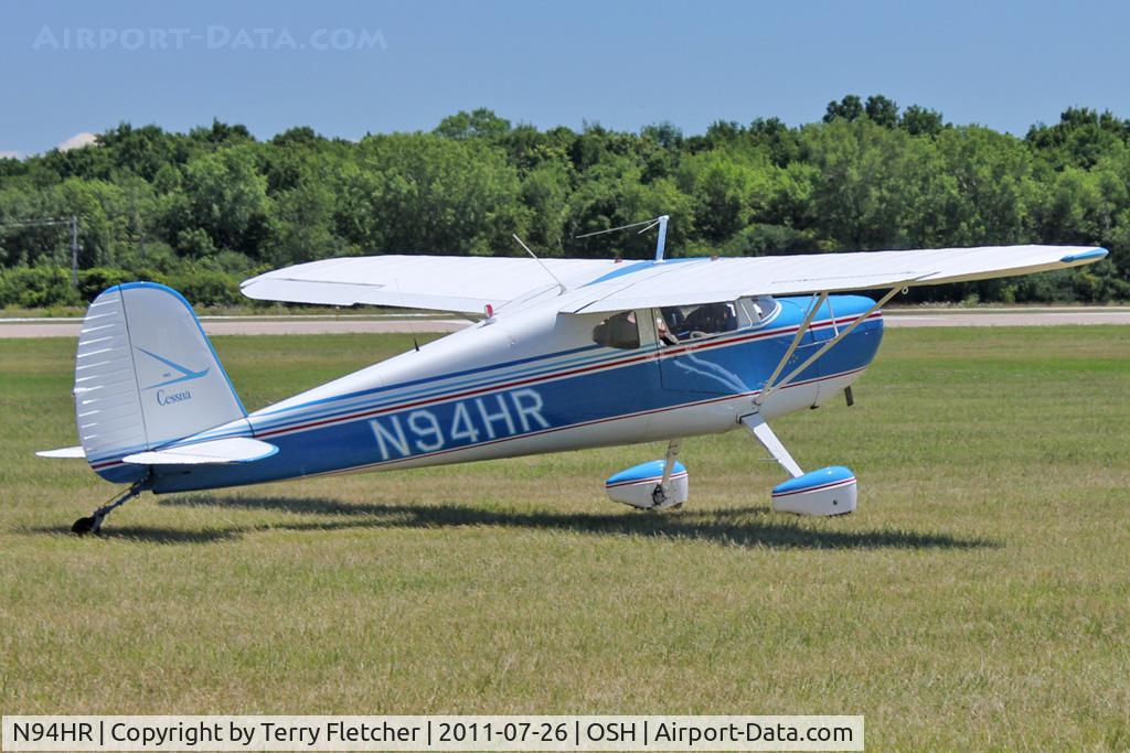 N94HR, 1947 Cessna 140 C/N 12802, 1947 Cessna 140, c/n: 12802 at 2011 Oshkosh