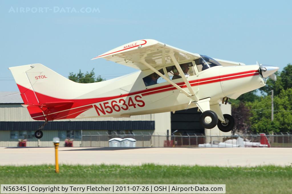 N5634S, 1979 Maule M-5-180C C/N 8004C, 1979 Maule M-5-180C, c/n: 8004C
at 2011 Oshkosh