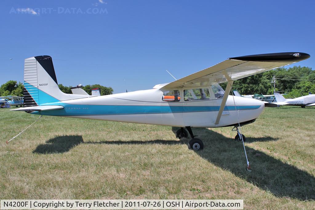 N4200F, 1958 Cessna 172 C/N 46100, 1958 Cessna 172, c/n: 46100 at 2011 Oshkosh