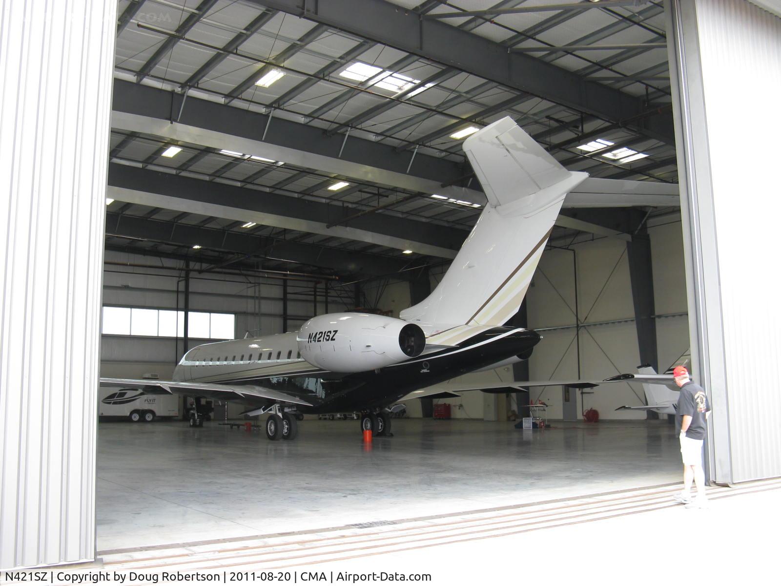 N421SZ, 2007 Bombardier BD-700-1A10 Global Express C/N 9239, 2007 Bombardier BD-700-1A10 GLOBAL EXPRESS, two Rolls Royce Deutschland BR710A2-20 Turbofans 14,750 lb st each flat rated to ISA + 20 deg.C with FADEC, Range @ Mach 0.85 5,187 nautical miles