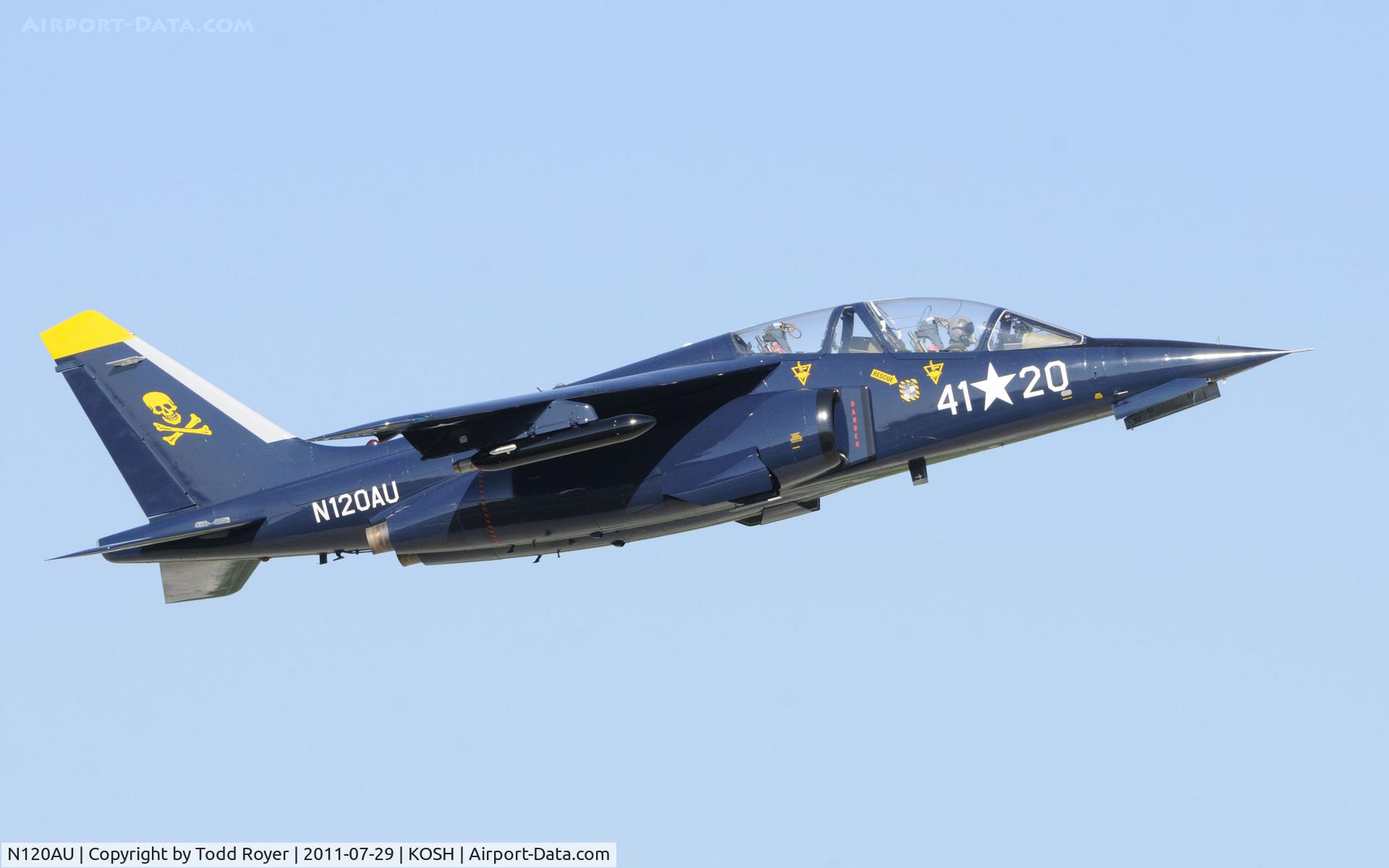 N120AU, 1981 Dassault-Dornier Alpha Jet A C/N 0120, AIRVENTURE 2011