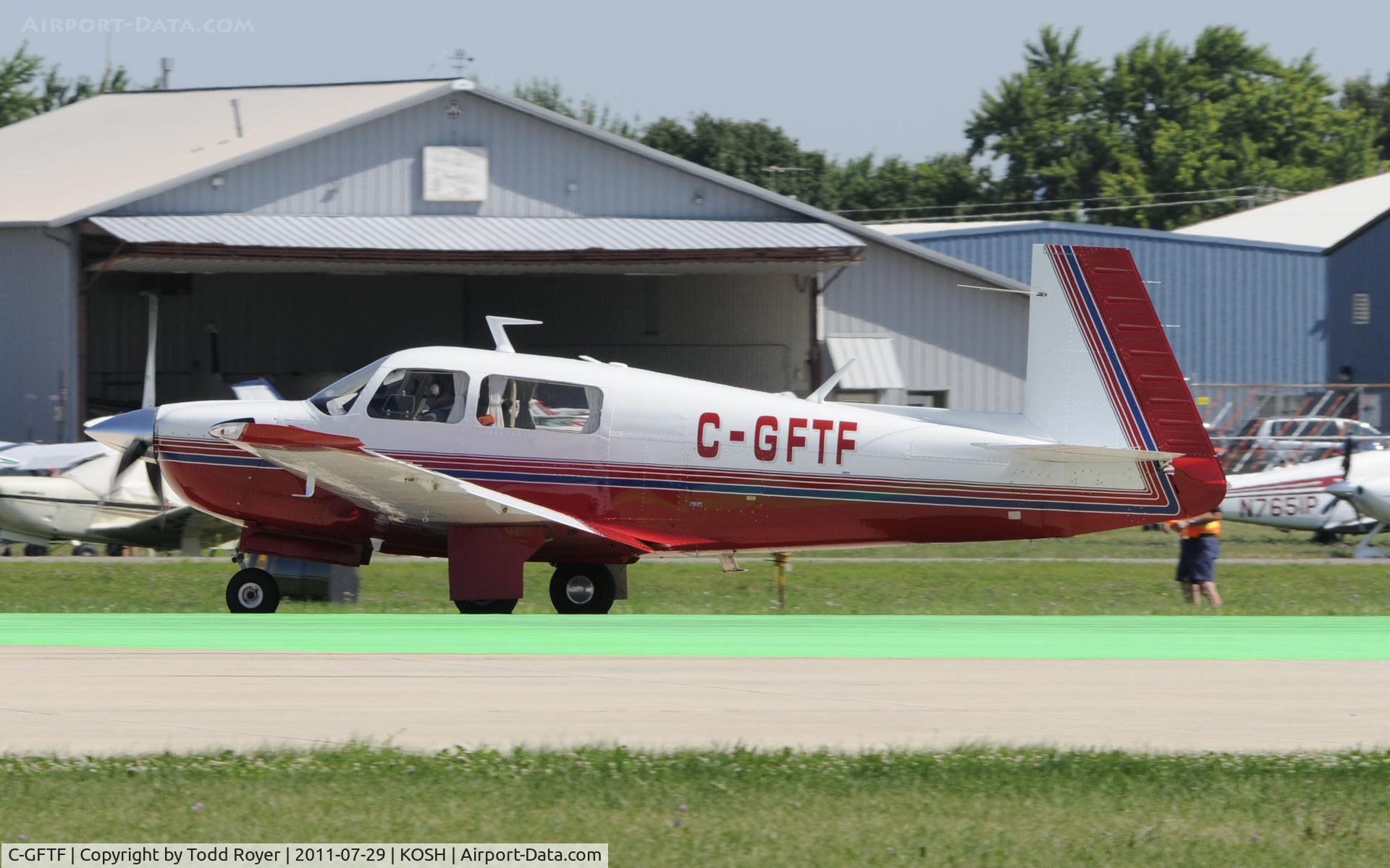 C-GFTF, 1976 Mooney M20F Executive C/N 22-1378, AIRVENTURE 2011