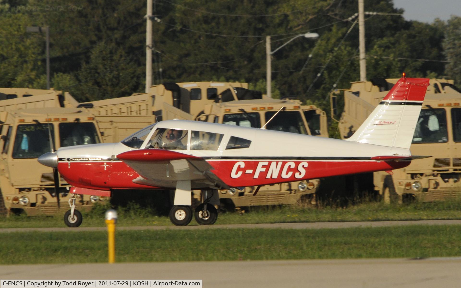 C-FNCS, 1968 Piper PA-28R-180 Cherokee Arrow C/N 28R-30914, AIRVENTURE 2011