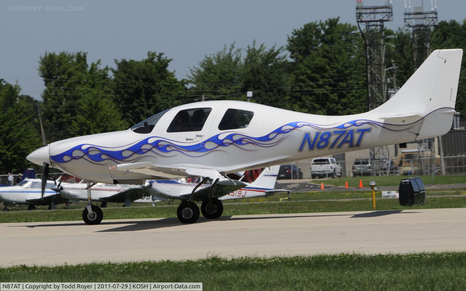 N87AT, 2003 Lancair IVP C/N LIV-251, AIRVENTURE 2011