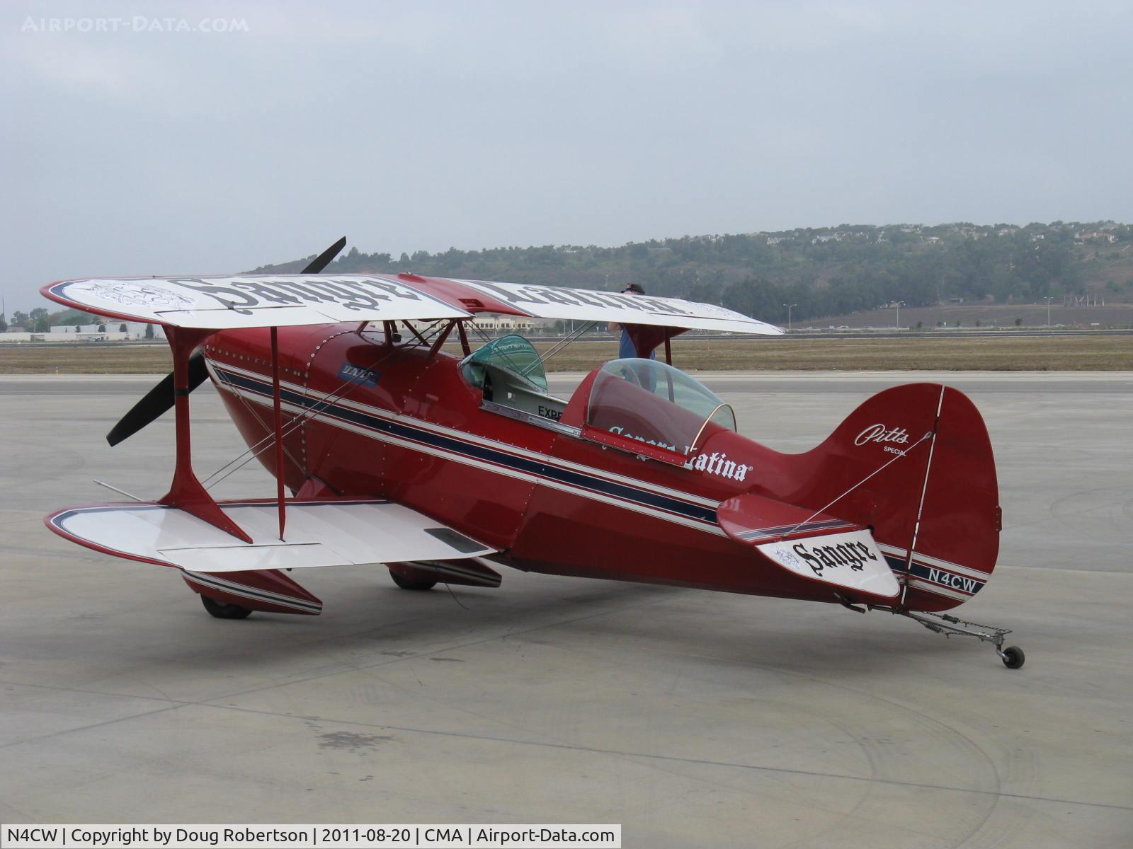 N4CW, 1988 Pitts S-1S Special C/N 6062, 1988 Whittle PITTS SPECIAL S-1S, Lycoming O&VO-360 180 Hp