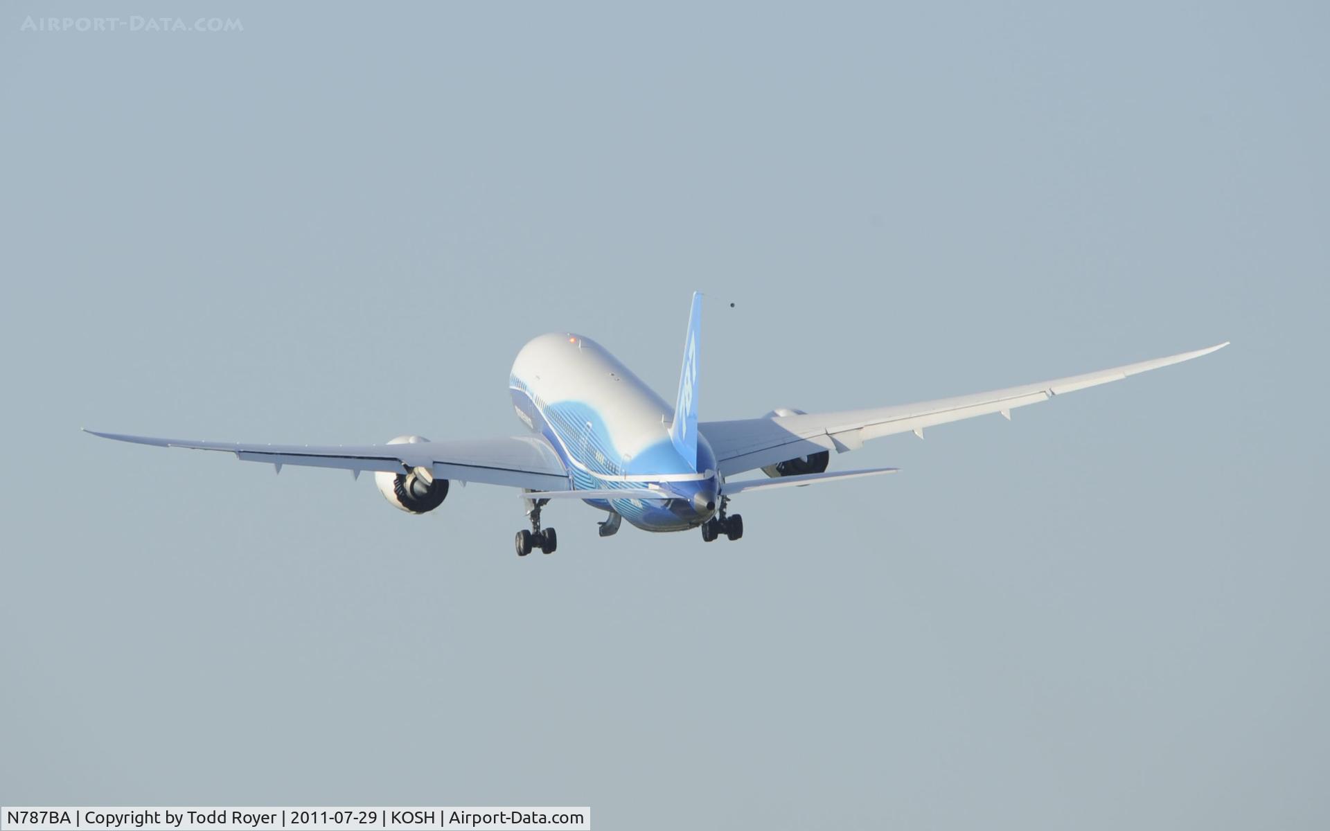 N787BA, 2009 Boeing 787-8 Dreamliner C/N 40690, AIRVENTURE 2011