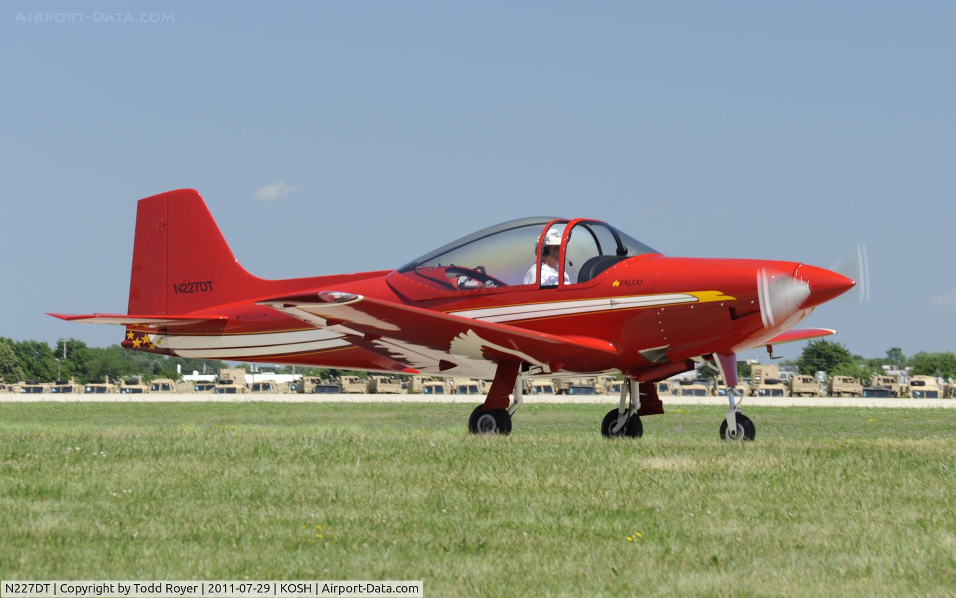 N227DT, 1999 Sequoia F-8L Falco C/N 1227, AIRVENTURE 2011