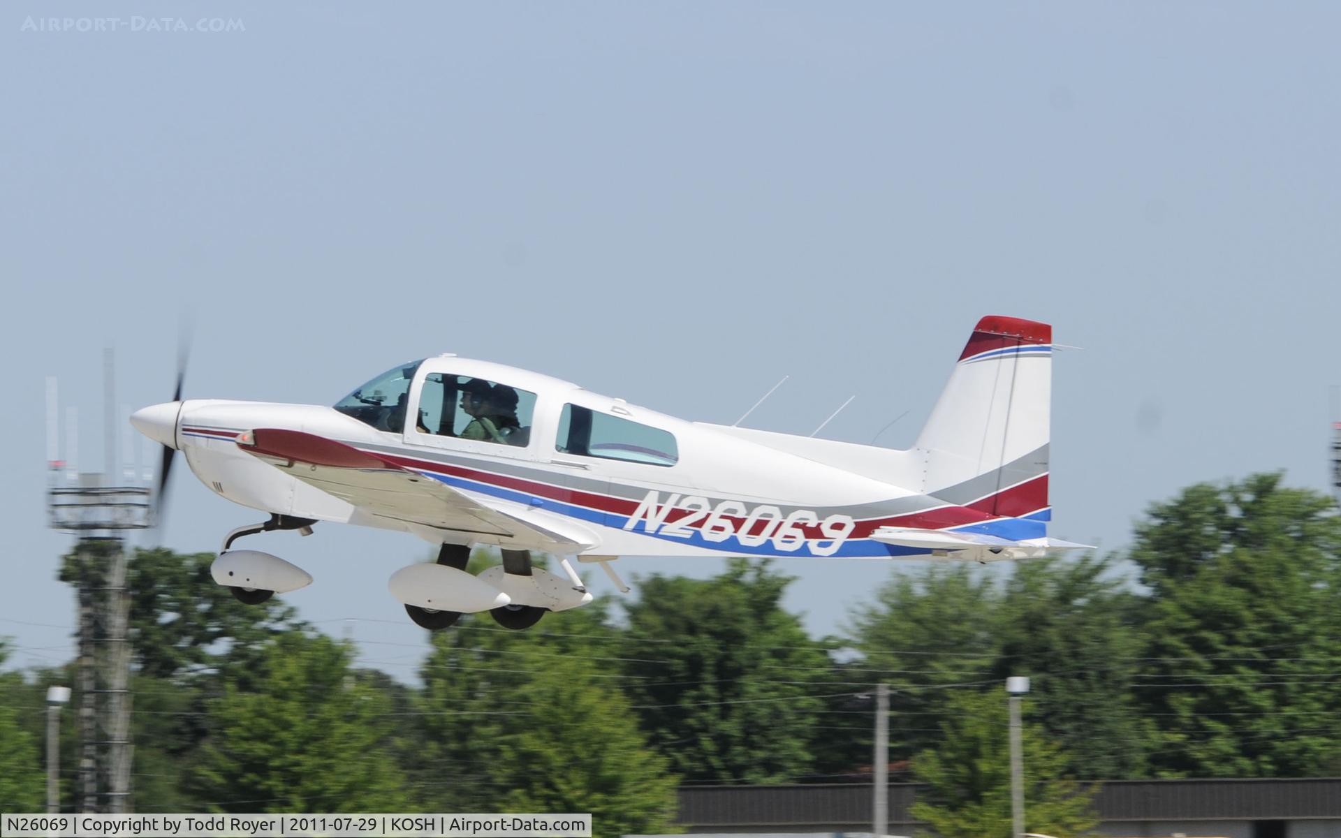 N26069, 1977 Grumman American AA-5A Cheetah C/N AA5A0412, AIRVENTURE 2011
