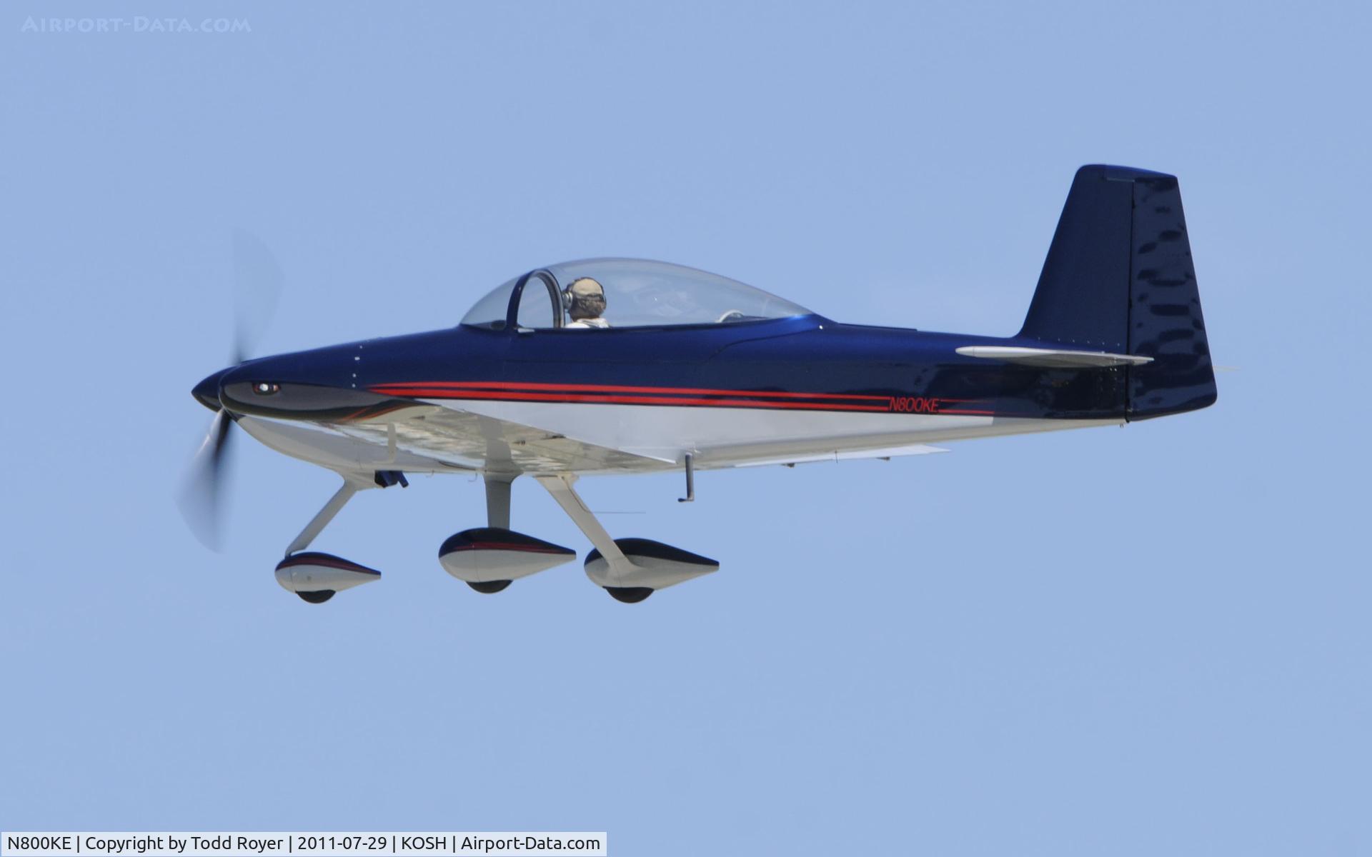 N800KE, 2008 Vans RV-8A C/N 82281, AIRVENTURE 2011