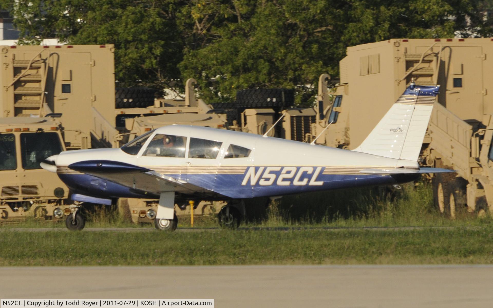 N52CL, 1971 Piper PA-28R-200 Cherokee Arrow C/N 28R-7135042, AIRVENTURE 2011
