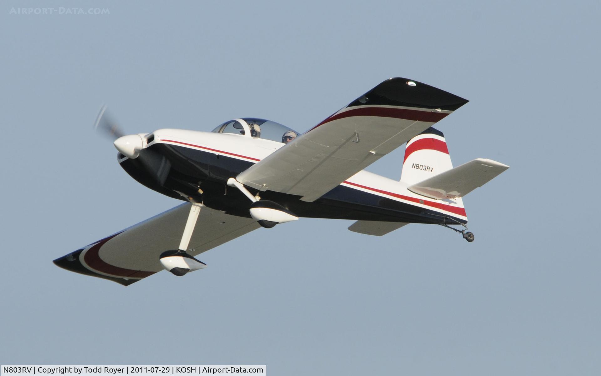 N803RV, 2010 Vans RV-8 C/N 81573, AIRVENTURE 2011