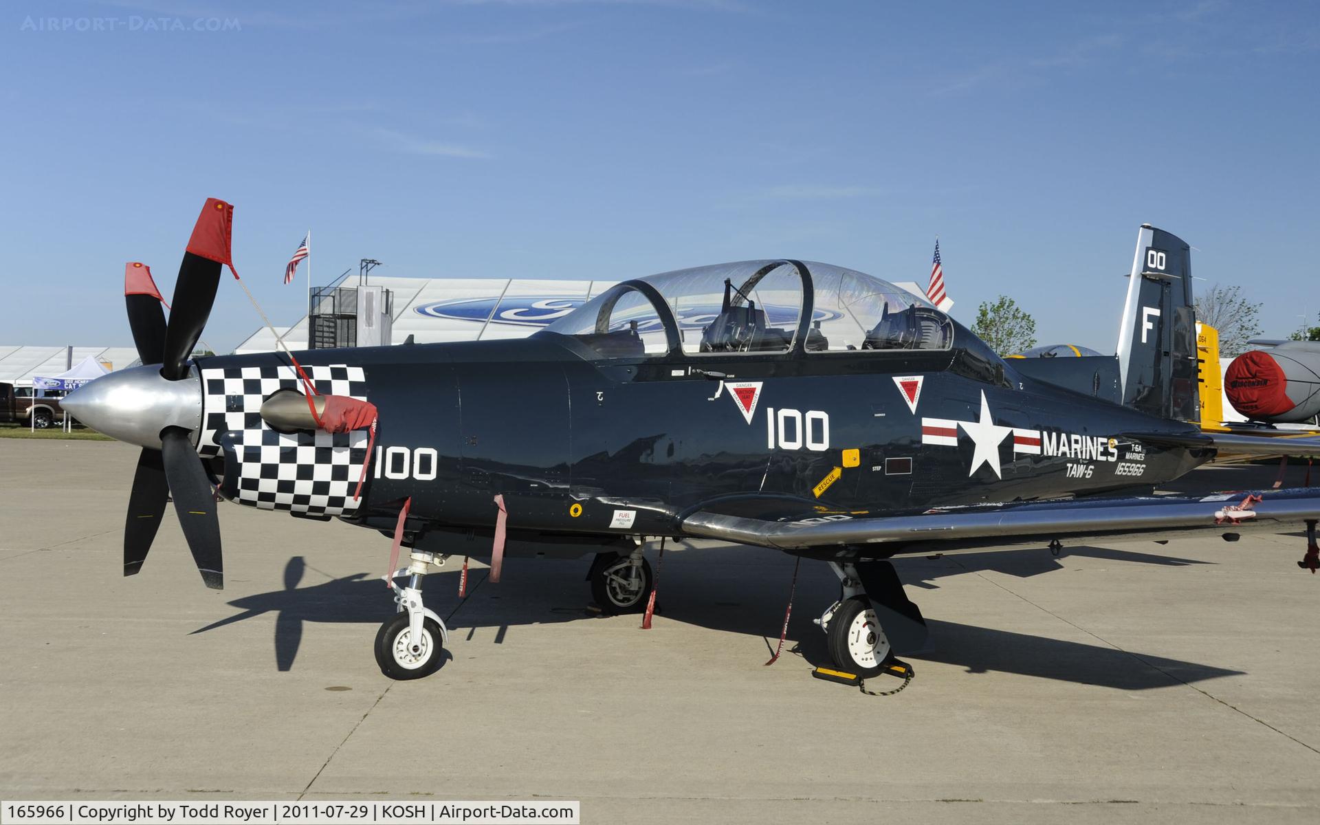165966, Raytheon T-6A Texan II C/N PT-109, AIRVENTURE 2011