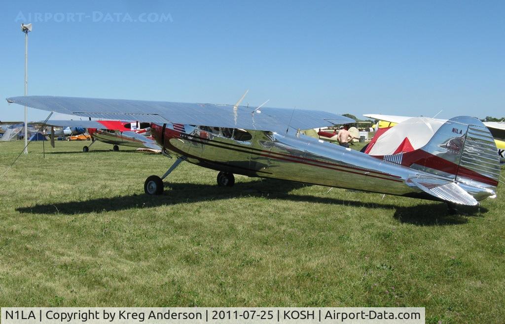 N1LA, 1952 Cessna 195B Businessliner C/N 7908, EAA AirVenture 2011