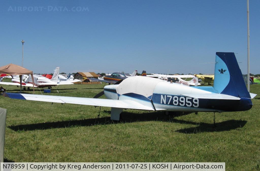 N78959, 1961 Mooney M20C Ranger C/N 1993, EAA AirVenture 2011
