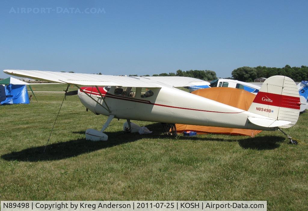 N89498, 1946 Cessna 120 C/N 8534, EAA AirVenture 2011