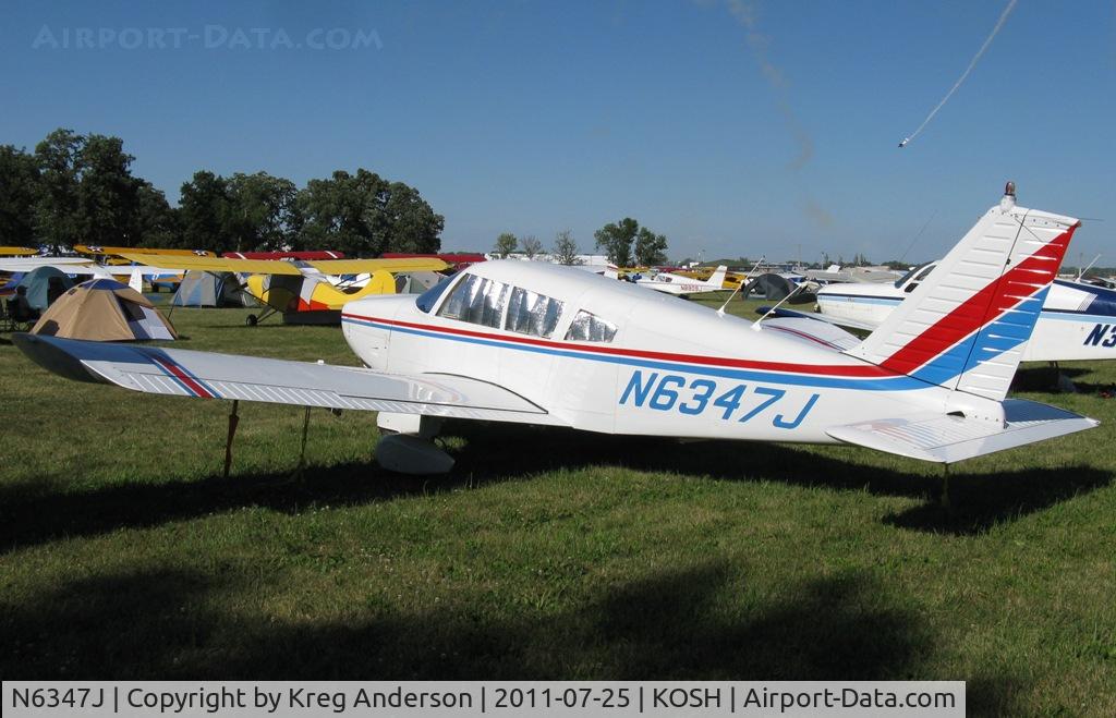 N6347J, 1968 Piper PA-28-180 C/N 28-4756, EAA AirVenture 2011
