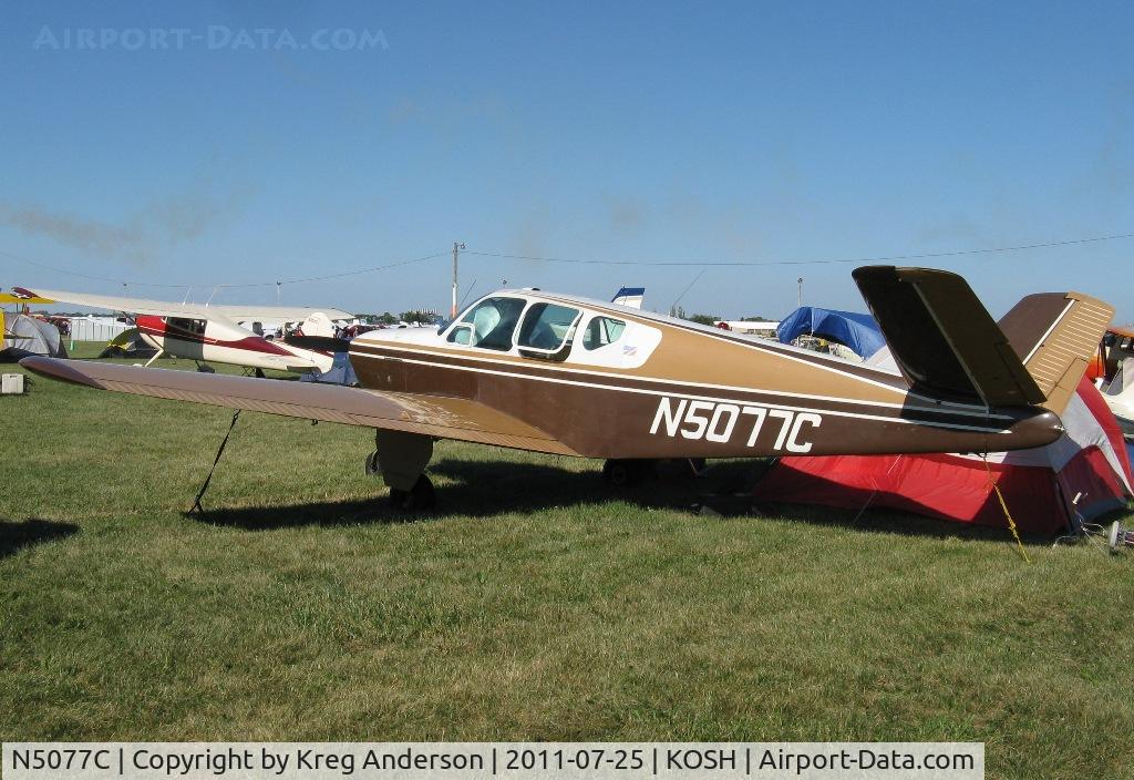 N5077C, 1950 Beech B35 C/N D-2380, EAA AirVenture 2011