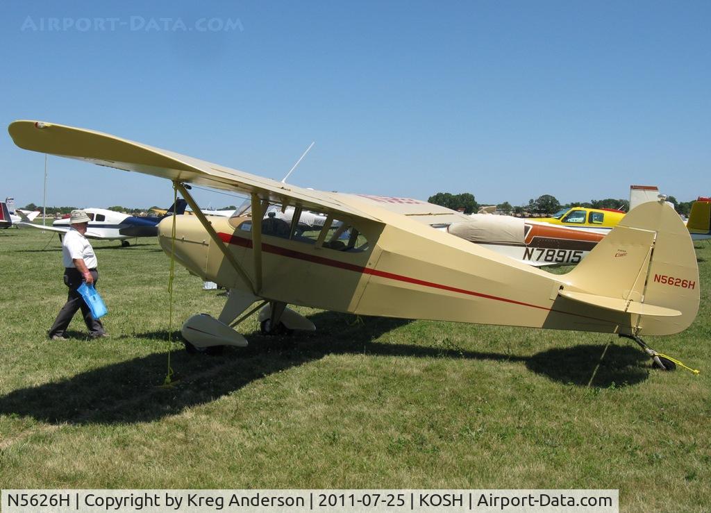 N5626H, 1949 Piper PA-16 Clipper C/N 16-237, EAA AirVenture 2011
