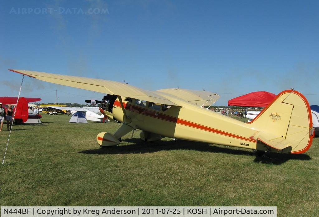 N444BF, 1947 Stinson V77 Reliant C/N 77-434, EAA AirVenture 2011