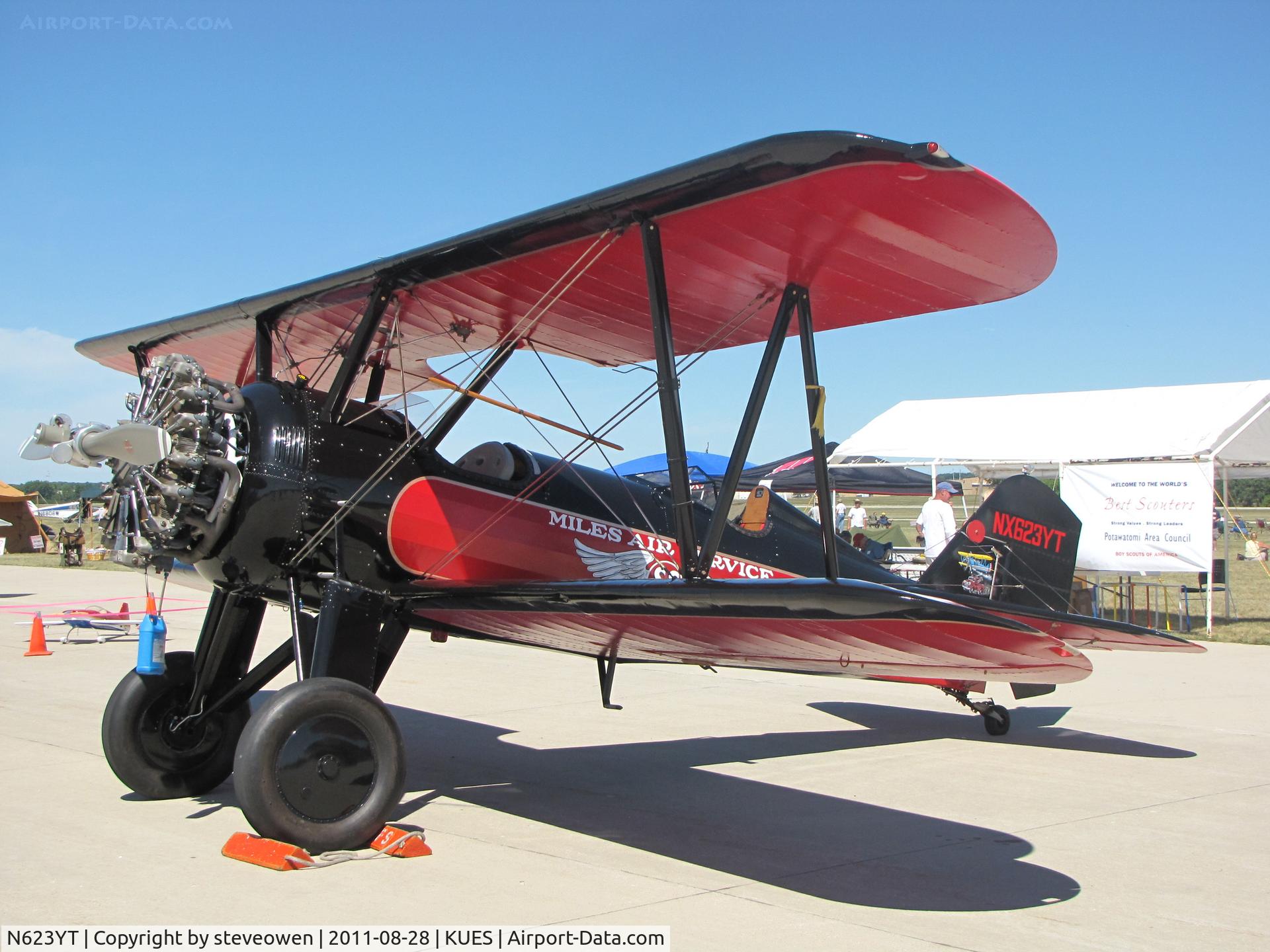 N623YT, 2004 Stearman 4-E Junior Speedmail C/N 623, Wings over Waukesha  2011