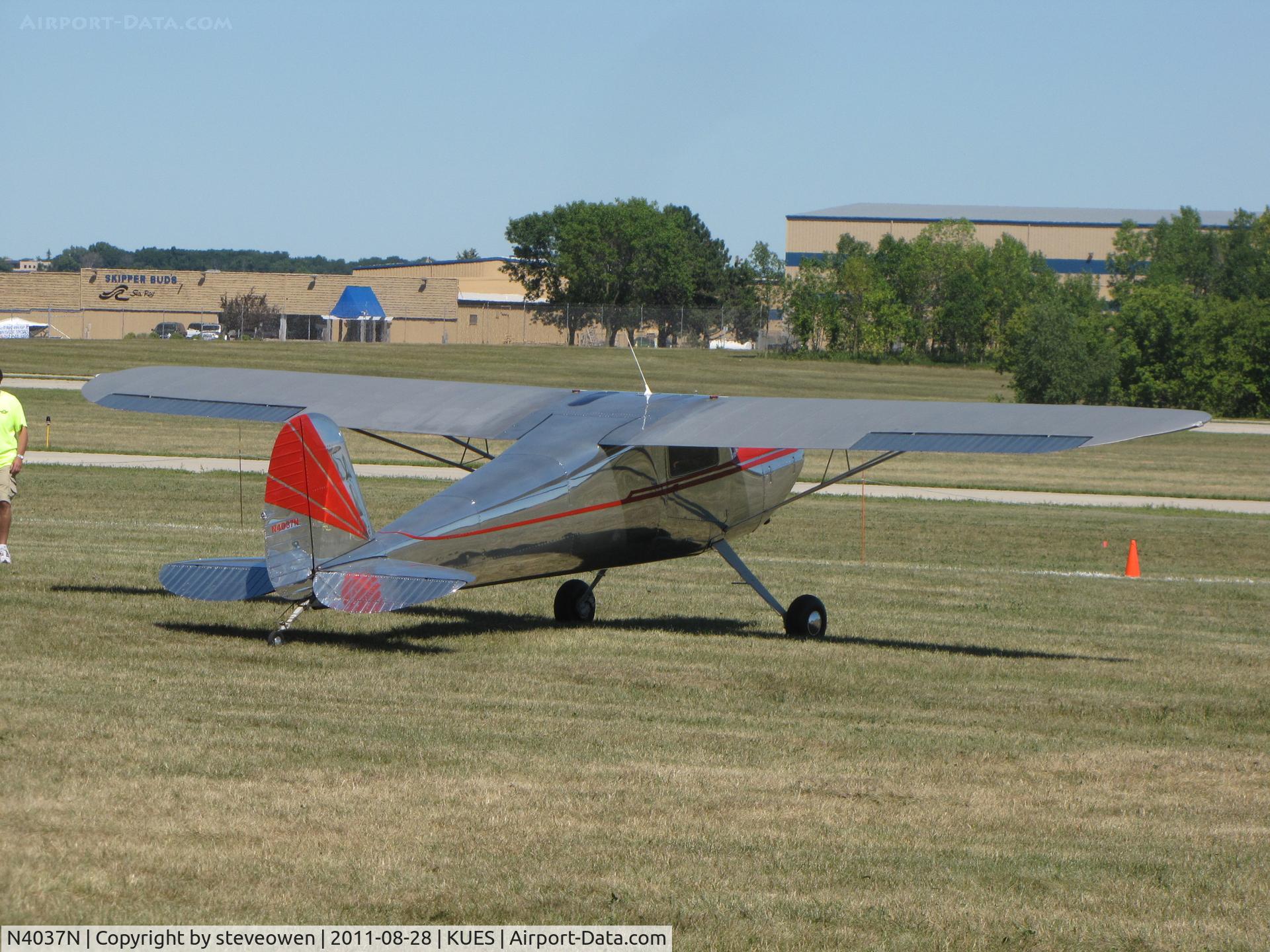 N4037N, 1947 Cessna 120 C/N 13495, Wings over Waukesha 2011