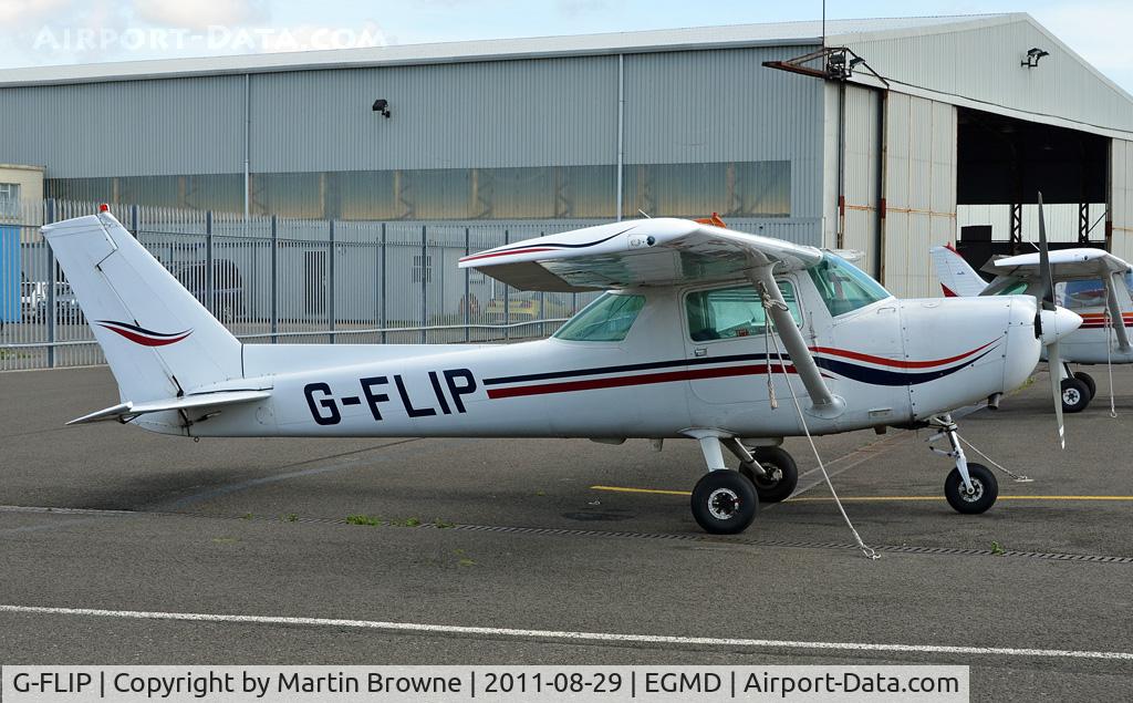 G-FLIP, 1981 Reims FA152 Aerobat C/N 0375, SHOT AT LYDD