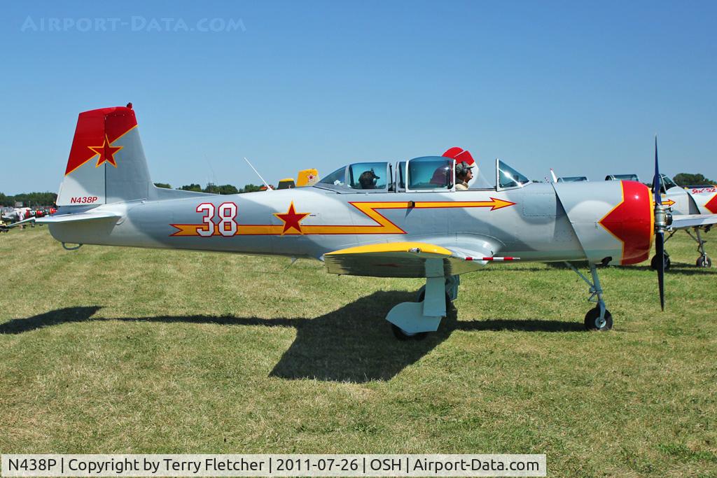 N438P, Nanchang CJ-6A C/N 4632017, Nanchang China CJ-6A, c/n: 4632017
at 2011 Oshkosh