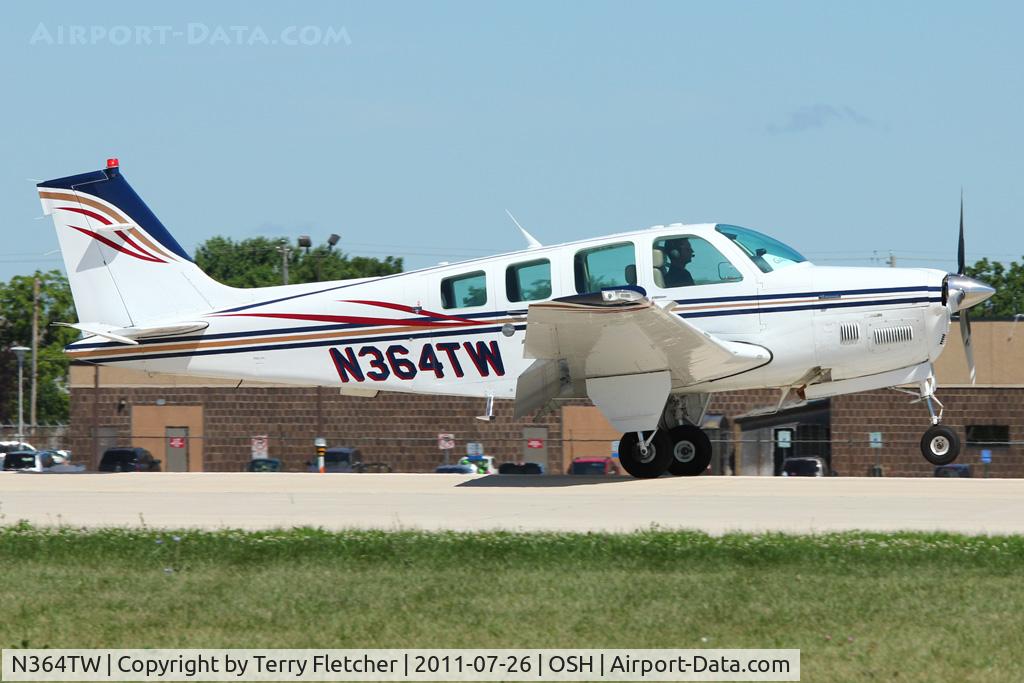 N364TW, 1985 Beech B36TC Bonanza C/N EA-449, 1985 Beech B36TC, c/n: EA-449
at 2011 Oshkosh