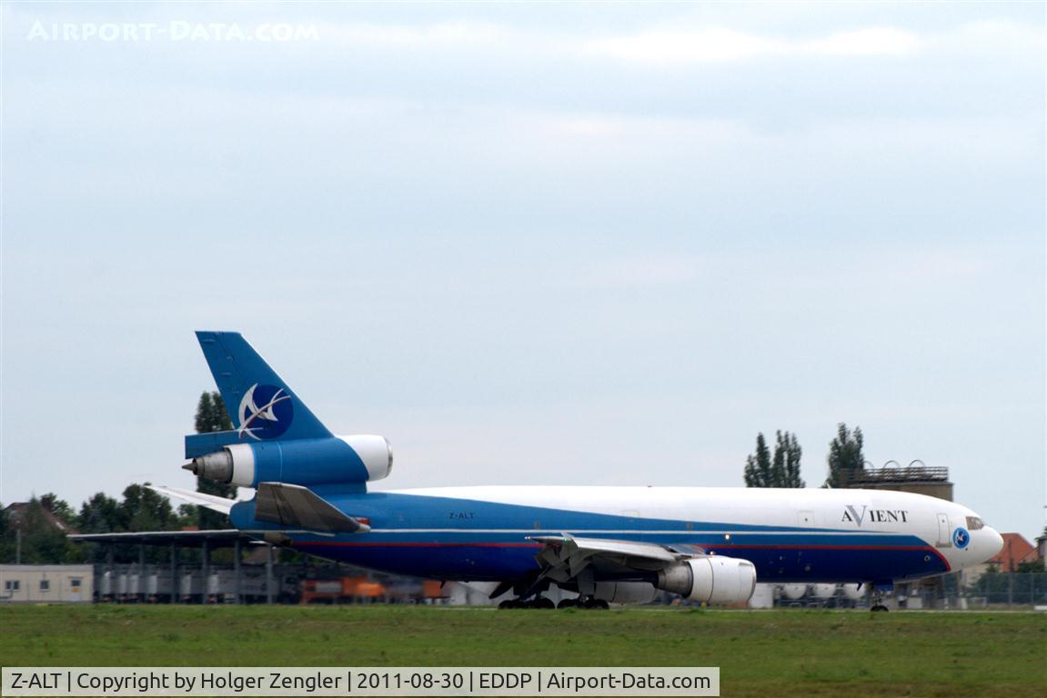 Z-ALT, 1979 McDonnell Douglas DC-10-30 C/N 47818, Rare visitor from Zimbabwe on long roll out.......