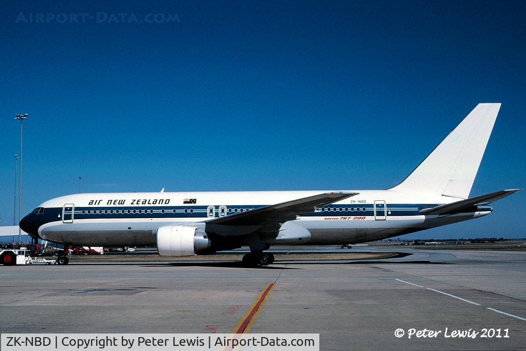 ZK-NBD, 1984 Boeing 767-205 C/N 23058, Air New Zealand Ltd., Auckland - 1988/89