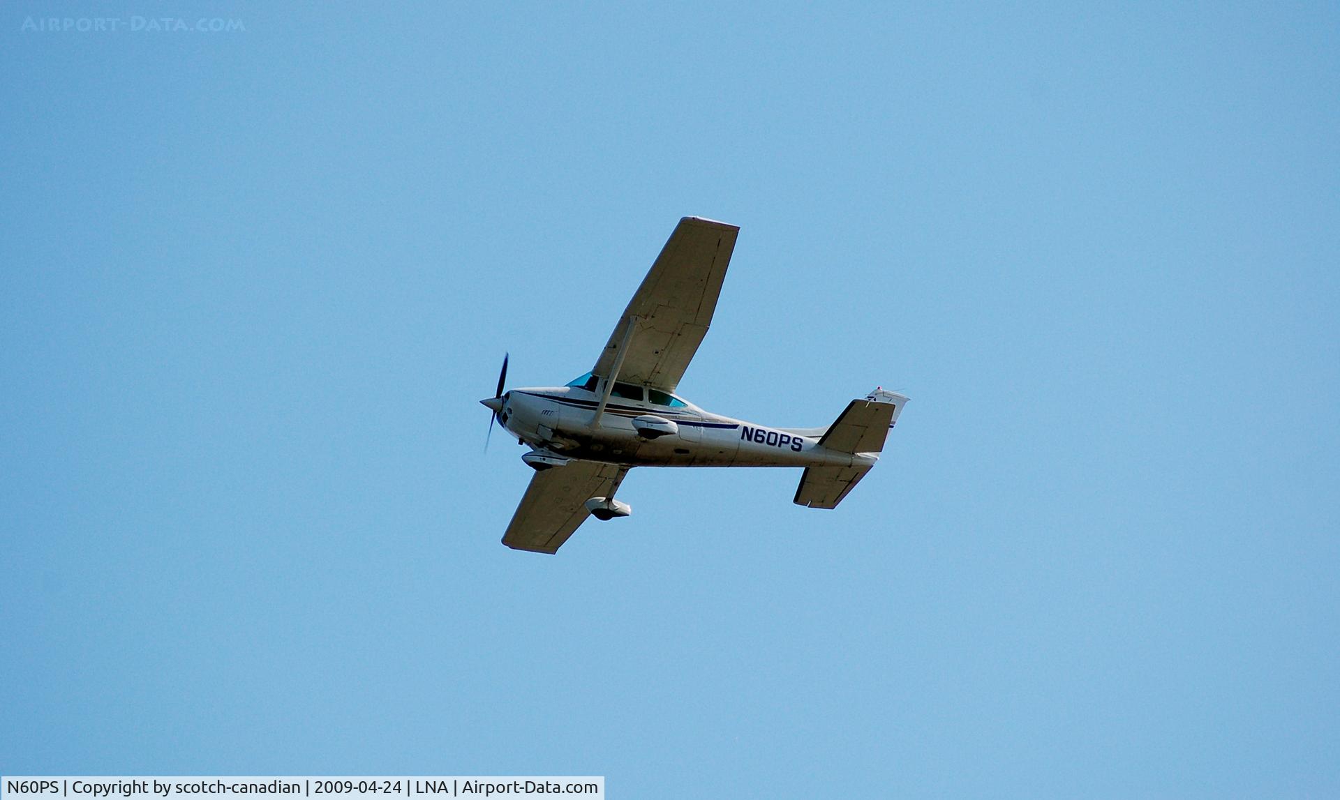 N60PS, Cessna 182P Skylane C/N 18263905, Cessna 182P N60PS departs Palm Beach County Park Airport at Lantana, FL