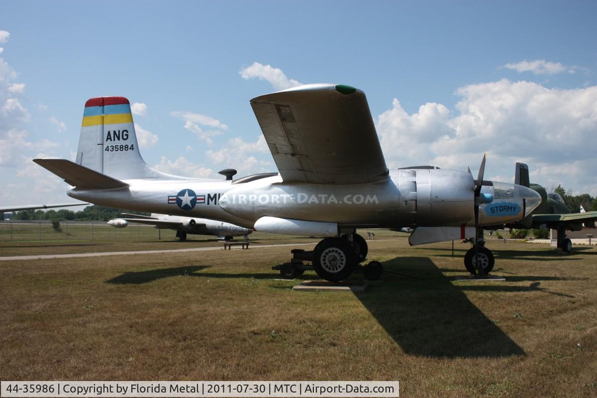 44-35986, 1944 Douglas A-26C Invader C/N 29265, Wearing false serial 44-35884.
