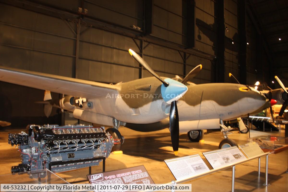 44-53232, 1944 Lockheed P-38L-5-LO Lightning C/N 422-8487, P-38 Lightning