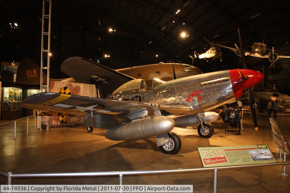 44-74936, 1944 North American P-51D-30-NA Mustang C/N 122-41476, P-51D